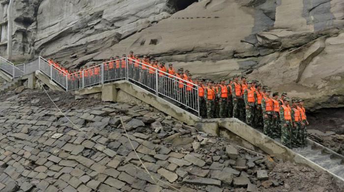 Naufragio en el río Yangtsé en China
