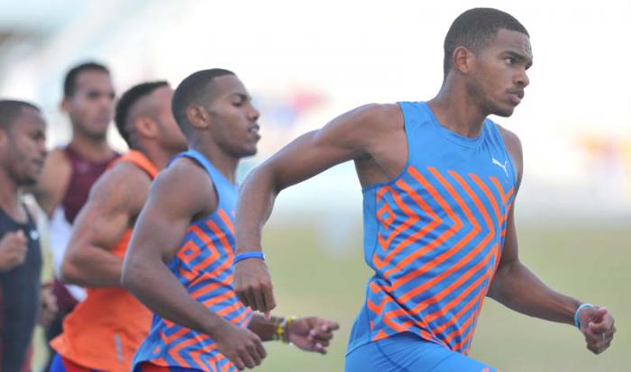 Atletismo Copa Cuba 100 M P- Roberto SKyers gana oro con tiempo de 10,17
