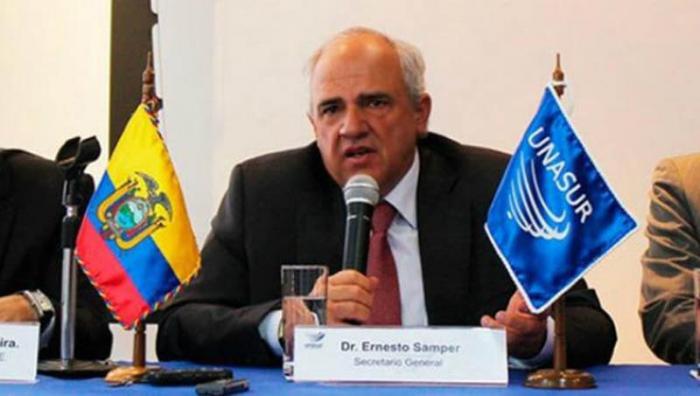 secretario general de la Unión de Naciones Suramericanas (Unasur), Ernesto Samper