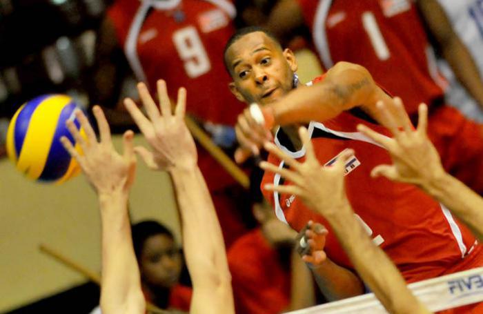 Liga Mundial de Voleibol 2015 Cuba vs Argentina Rolando Cepeda