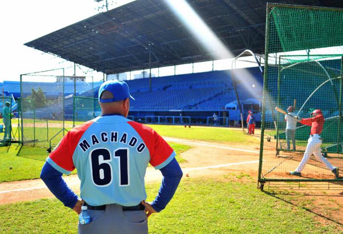 Beisbol Entrenamiento equipo preseleccion para los Panamericano