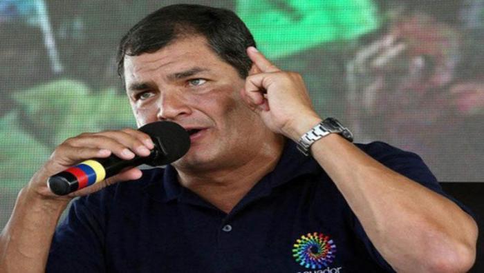 Presidente de Ecuador Rafael Correa