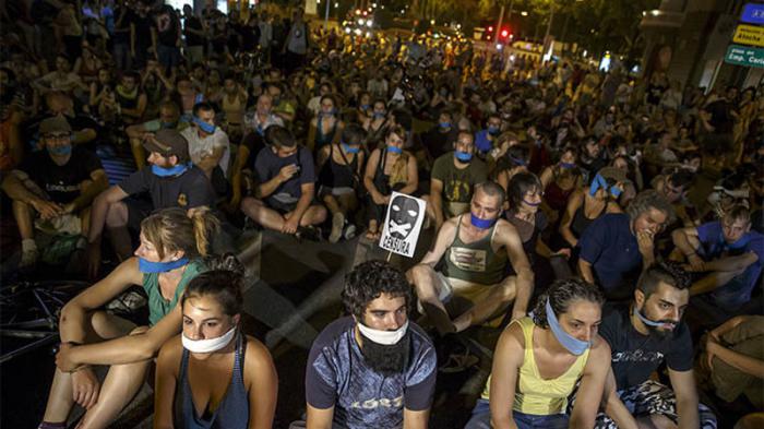 SPAIN-PROTEST/ley mordaza