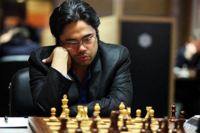 el estadounidense Hikaru Nakamura... por primera vez por encima de 2 800 puntos Elo. 