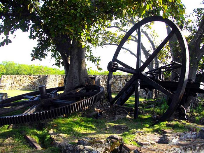 Rueda del Ingenio La Demajagua