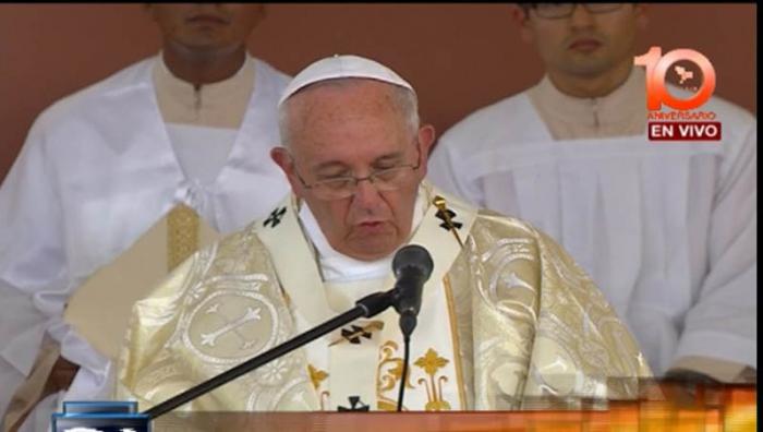 Misa del Papa Francisco en Ecuador