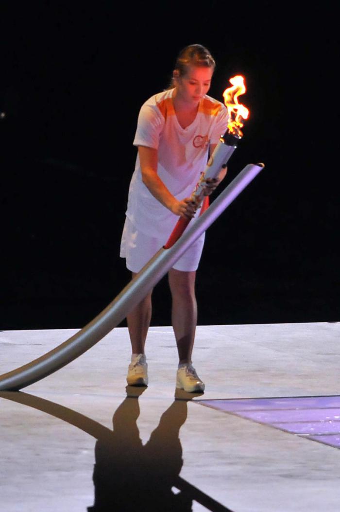 inaguracion de los juegos panamericanos toronto 2015 antorcha jovenes