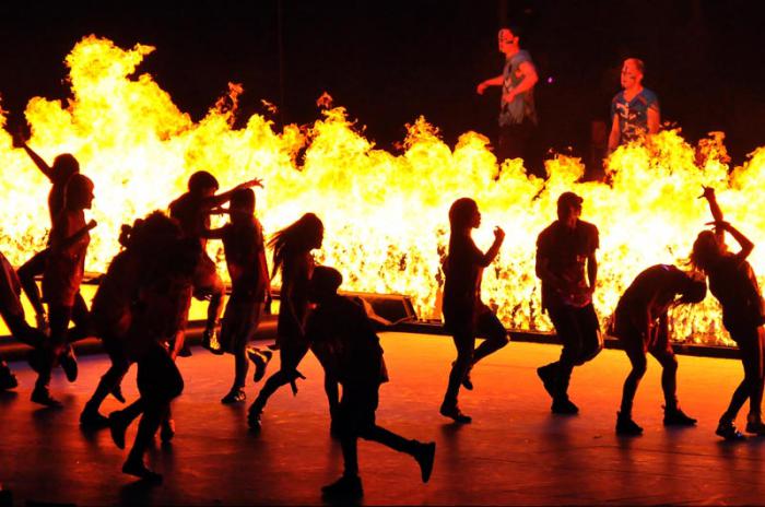 inaguracion de los juegos panamericanos toronto 2015 baliles nativos