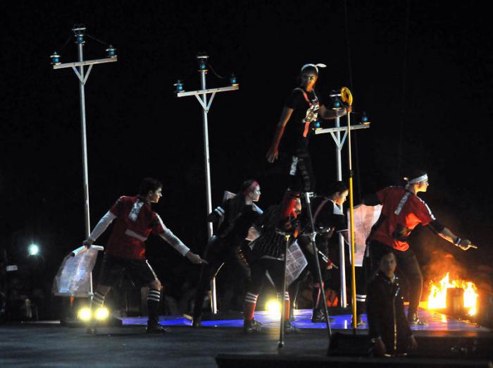 inaguracion de los juegos panamericanos toronto 2015 achi mascota minutos antes todo listo
