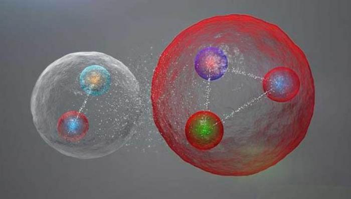 Físicos hallan una nueva partícula subatómica: el pentaquark