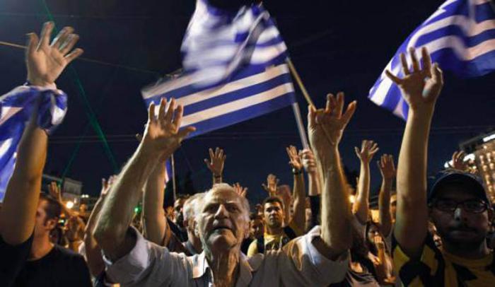 violentas protestas en Grecia