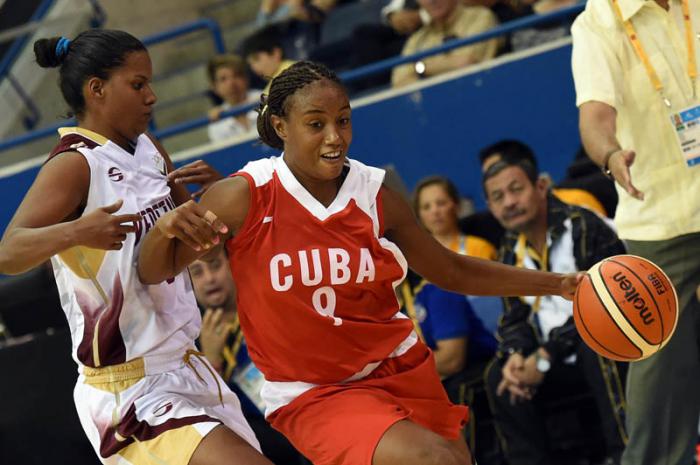 Baloncesto panamericano F cuba venezuela Yamara Amargo