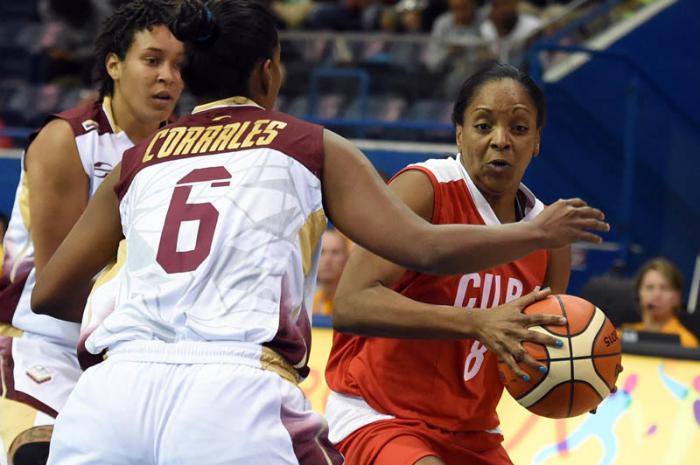 Baloncesto panamericano F cuba venezuela Arlenys Romero