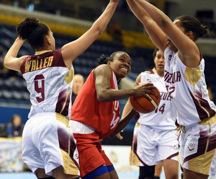 Baloncesto panamericano F cuba venezuela
