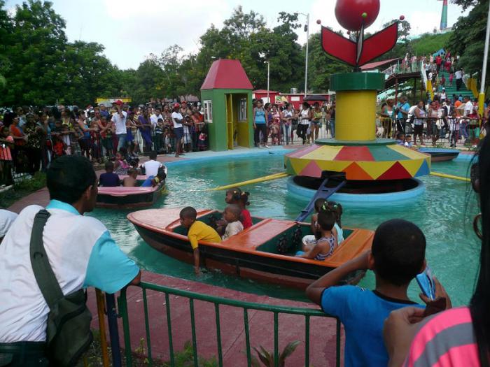 Los viejos aparatos electrónicos del Parque de Diversiones 26 de Julio quedaron como nuevos.