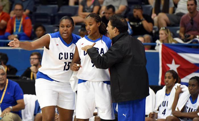 Baloncesto Pana F cuba vs eeuu semifinal ganan los eeuu 65 x 64 Alberto Zabala DT