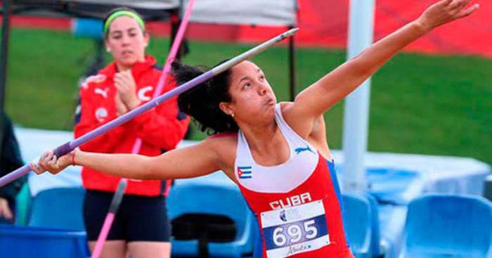 Yulenmis Aguilar aseguró su presencia en Beijing con el disparo dorado de Edmonton.