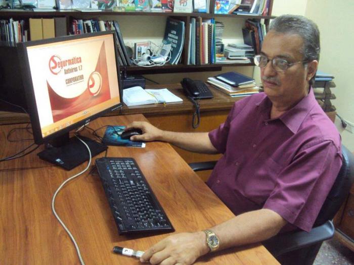  José Bidot Peláez dirige la Empresa Segurmática desde su creación hace 20 años.  