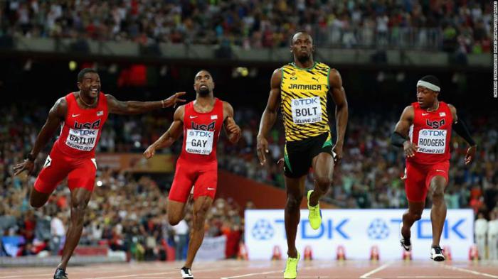 El jamaicano Usain Bolt sometió a la armada de Estados Unidos.