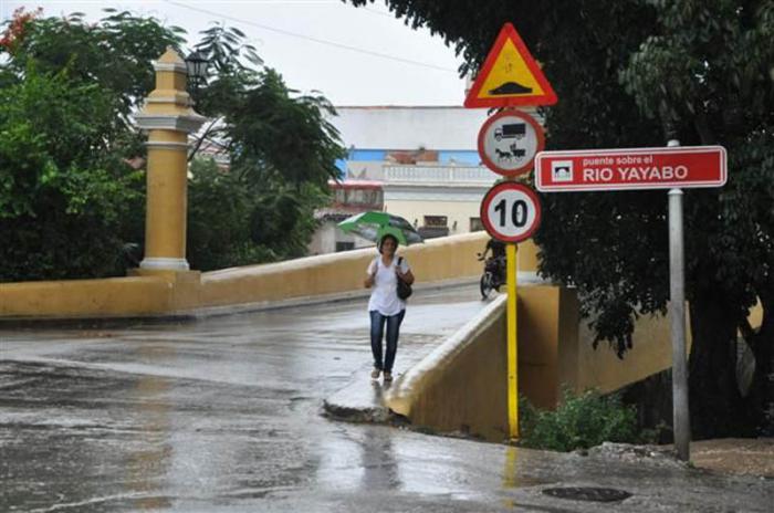 Lluvias en Sancti Spíritus. Espirituanos dan las gracias a la tormenta tropical Erika