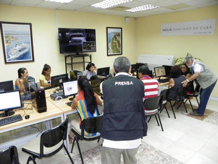  Inauguran sala de prensa para la visita del Papa Francisco