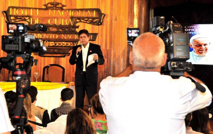 Inauguran Centro de Prensa para la visita del Papa 