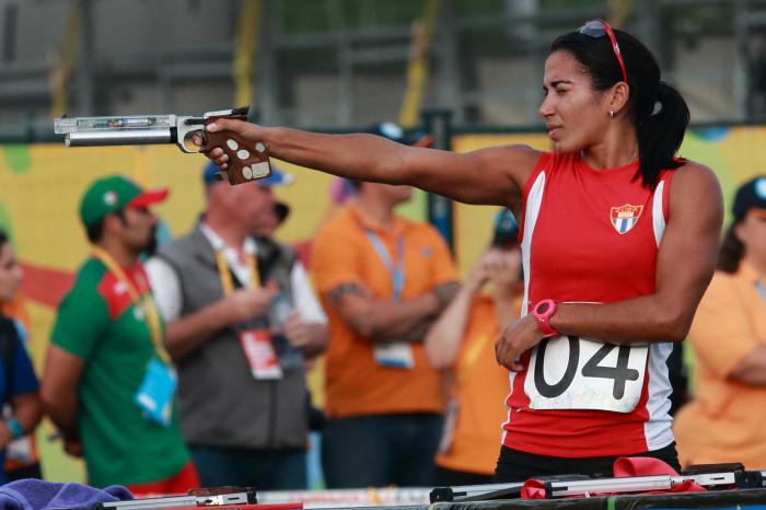 leidi laura moya, atleta de pentatlon