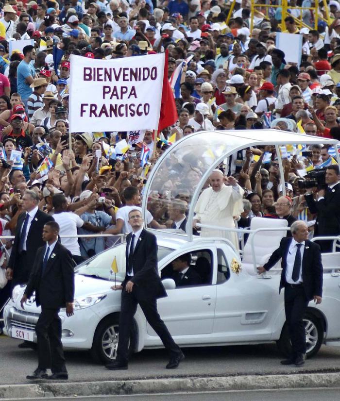 Misa del Papa San Francisco en la Plaza de la Revolución José Martí