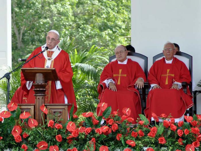 Papa Francisco en Holguin