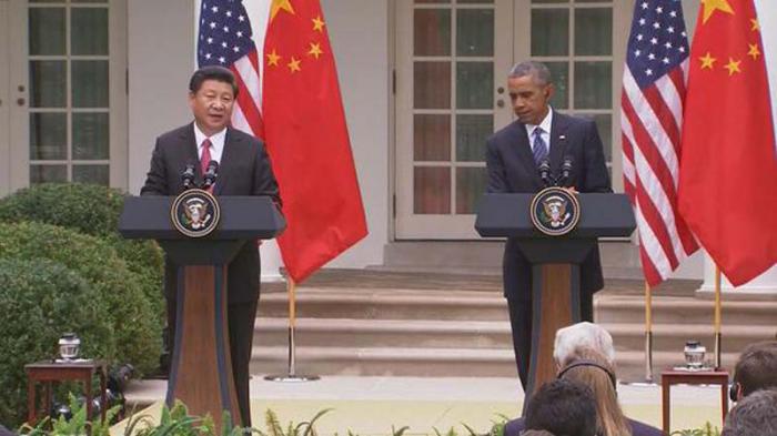 El presidente Barack Obama, recibió en la Casa Blanca a su par chino, Xi Jinping.
