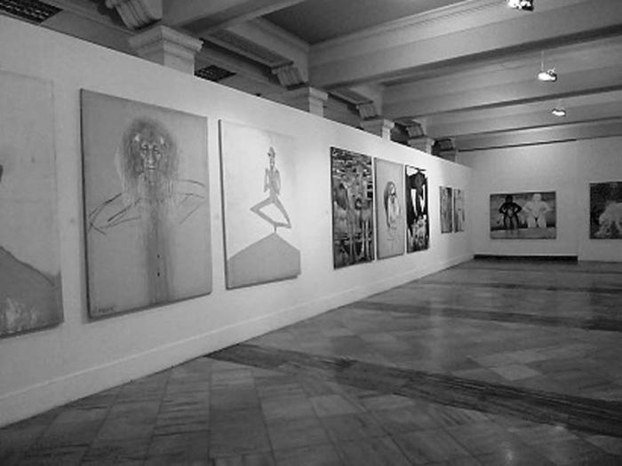 Obras de Kaden en el Centro Hispanoamericano de Cultura.
