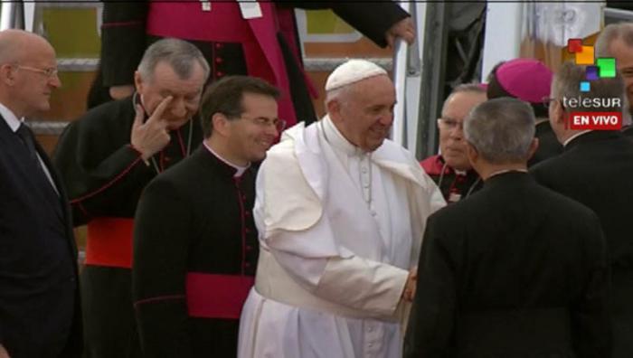 Papa Francisco llega a Filadelfia, EE.UU.