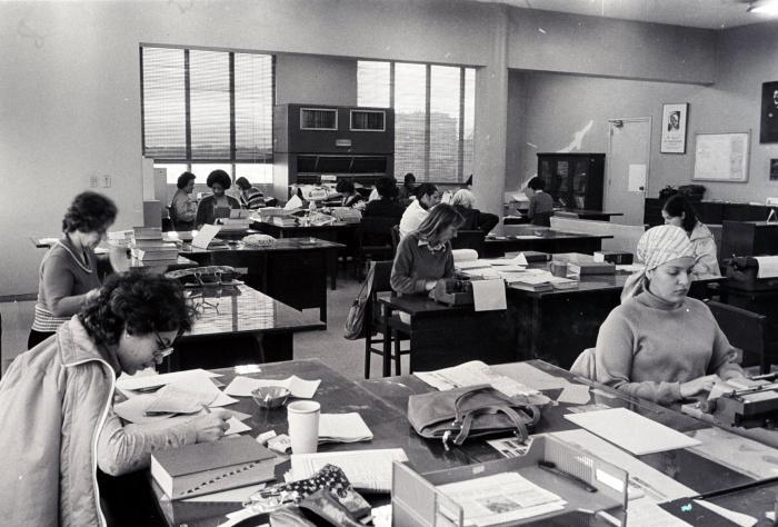 Redacción de Resumen Semanal de Granma, antecedente del actual Granma Internacional. 