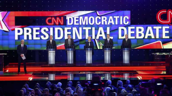 El debate se llevó a cabo en el hotel-casino Wynn, en Las Vegas. 