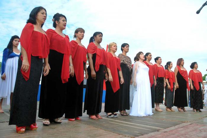 La gala artística conjugó música, danza y teatro. 