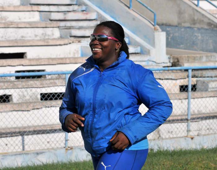 Atletismo-Yarelis Barrios regreso al disco cubano