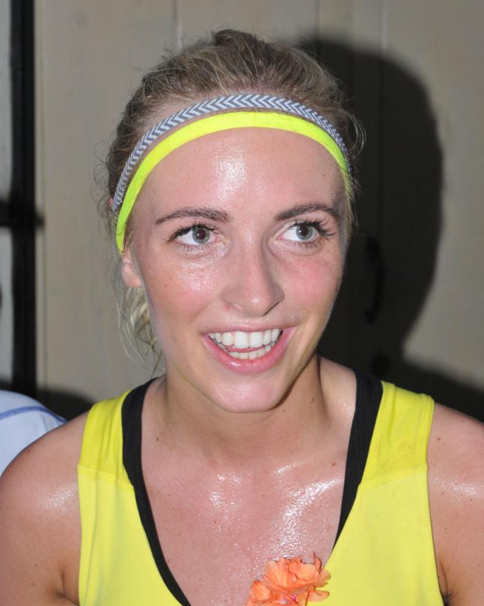 Tonge  Grannet de Noruega  ganadora del Marabana  femenino en  los 42 km.