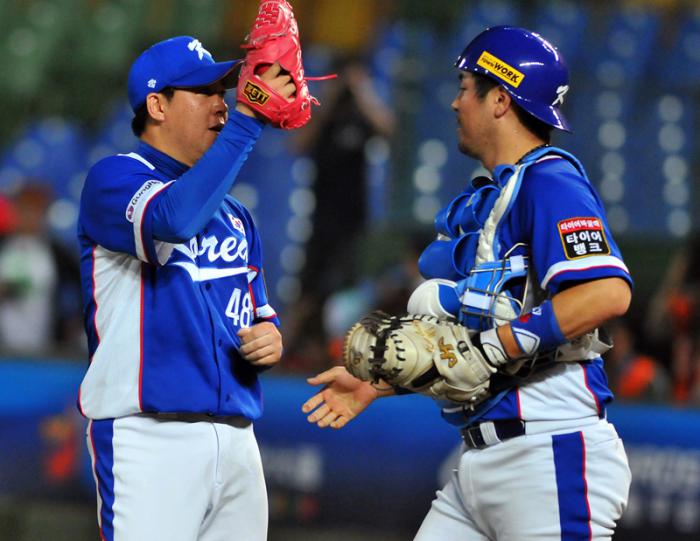 Beisbol-cuba-Premier12-4tode final cub vs Korea gana korea 7 x 2