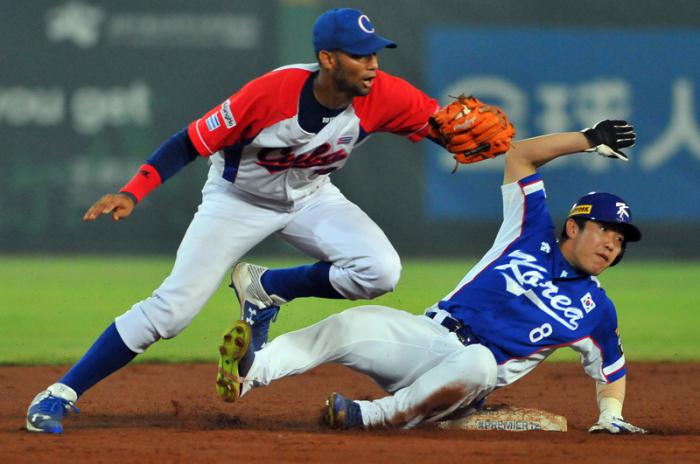 Beisbol-cuba-Premier12-4tode final cub vs Korea gana korea 7 x 2