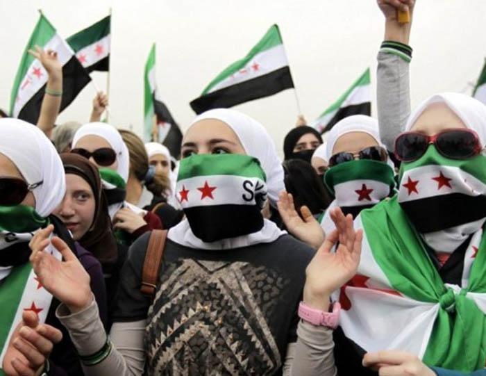 mujeres sirias