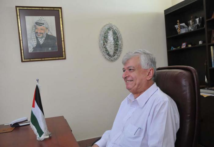 Dr. AKram Samhan embajador del Estado de Palestina en Cuba.