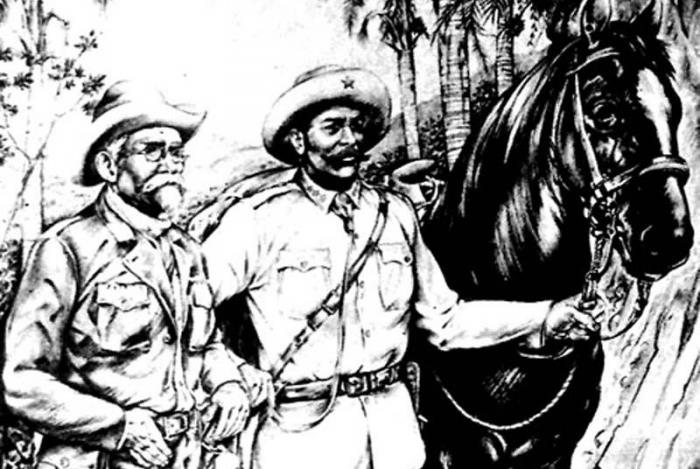 Antonio Maceo y Máximo Gómez