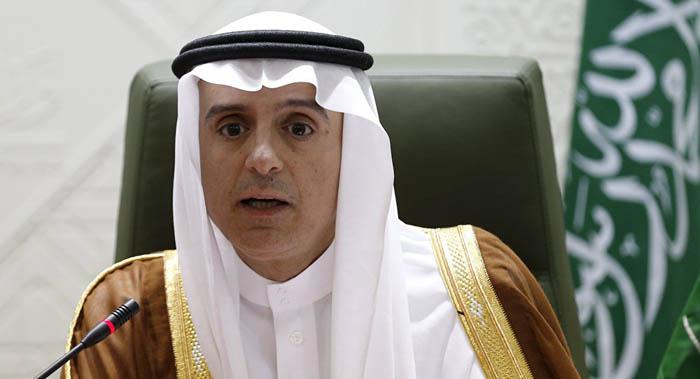 Ministro de Asuntos Exteriores de Arabia Saudí, Adel al Jubeir