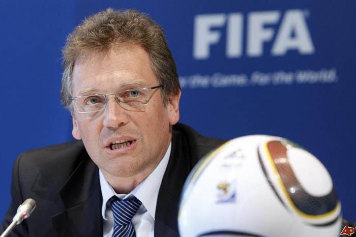 Secretario de al FIFA Jérome Valcke.
