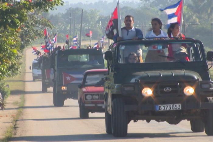 Caravana de la Libertad en Matanzas