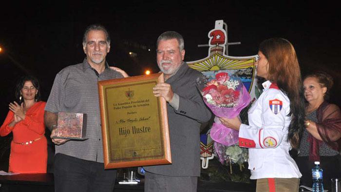 René González en Artemisa