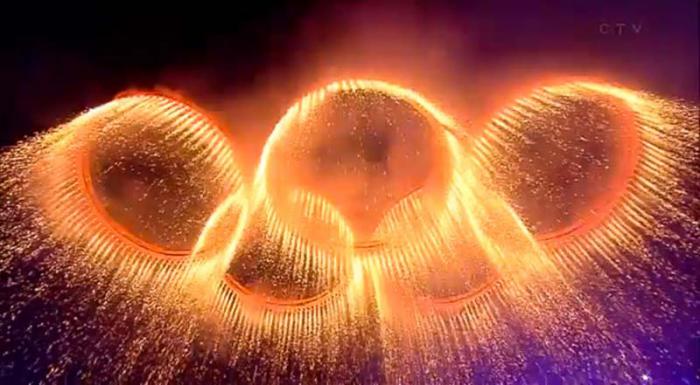 Los Juegos Olímpicos son una fiesta siempre acogida con mucho entusiasmo por sus países sedes. En la foto un detalle de la inauguración en Londres 2012. 