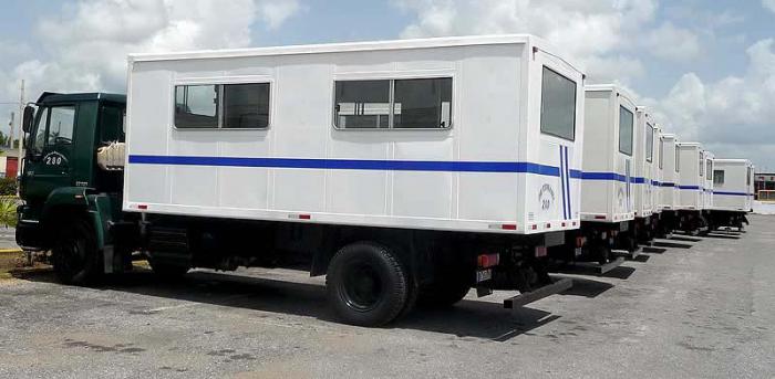 Varios semiómnibus como estos llegaron a la provincia para responder a las necesidades de transporte que hoy tiene el Plan Turquino holguinero. 