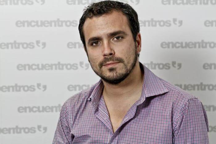Alberto Garzón, diputado de Izquierda Unida.