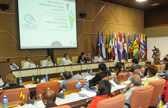Reunión de Ministros de Cultura de la CELAC.